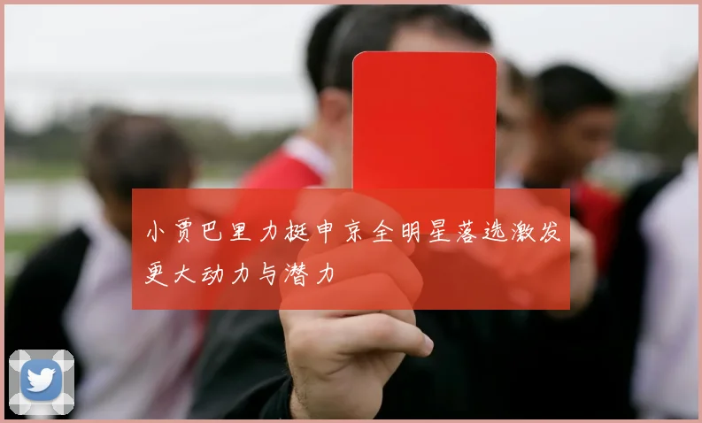 小贾巴里力挺申京全明星落选激发更大动力与潜力